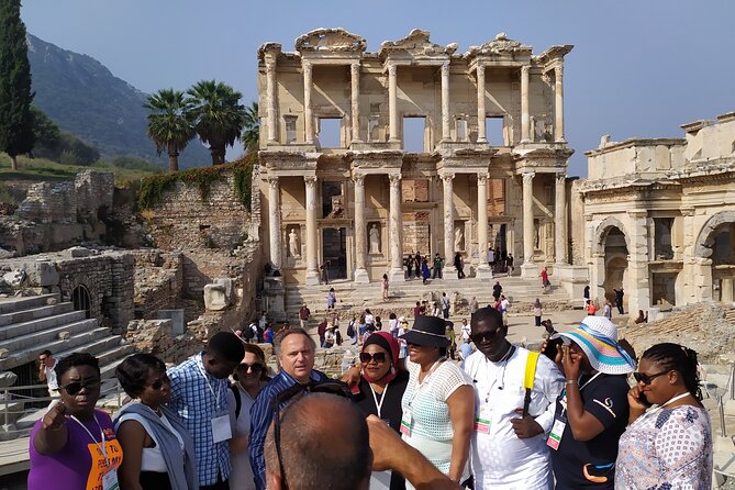 Best of Ephesus Tour From Kusadasi: Temple of Artemis, St John Basilica, Isa Bey Mosque - Lunch, transport, and possible shopping stops