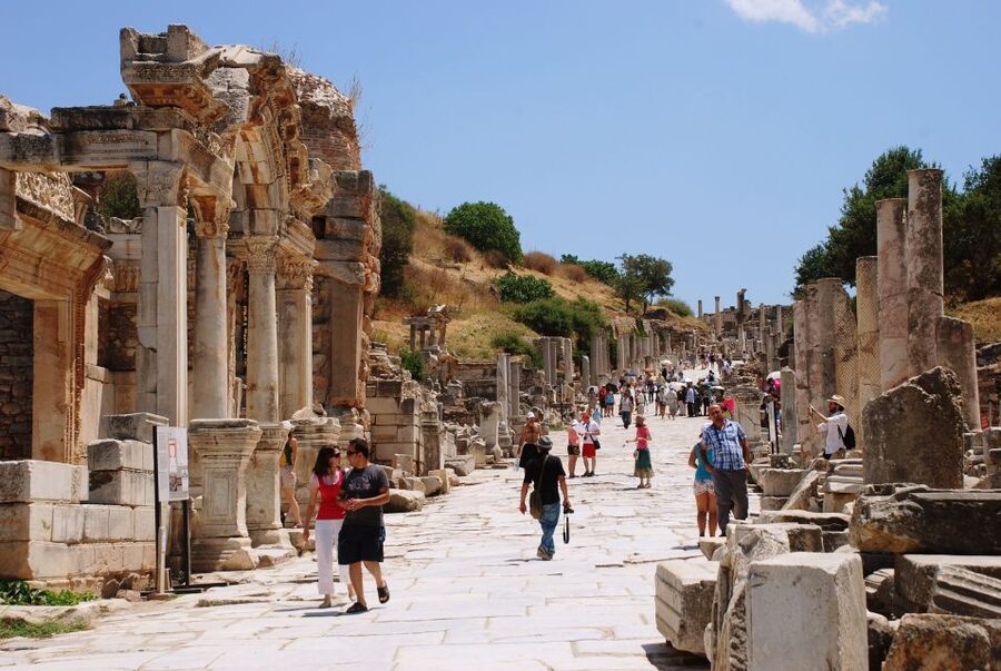 Ephesus: Customised Day Tour from Kusadası Port - The Library of Celsus and the most photographed street