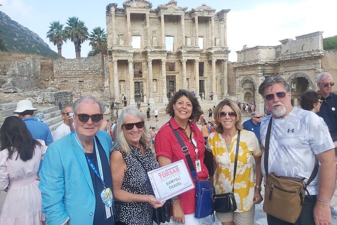 Ephesus PrivateTours from Cruise Port Kusadasi Shore Excursions - Walking Ephesus in heat, sun, and marble