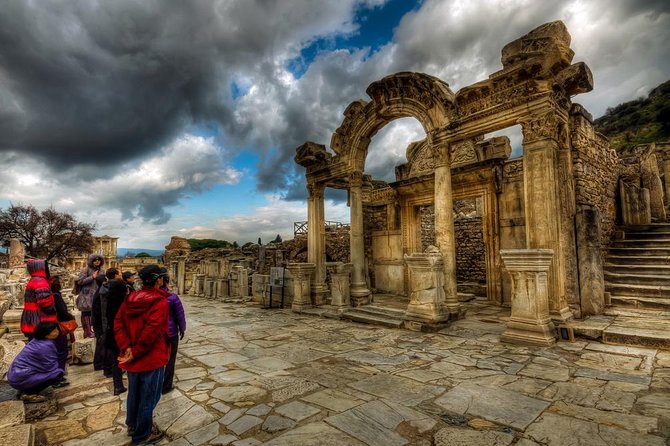 Ephesus Shared Tour for Cruise Passengers from Kusadasi Port - Walking from the Odeon to the Grand Theater