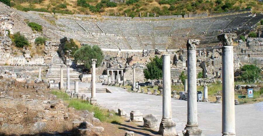Ephesus & Virgin Mary's House Tour (Entry Fees Included) - Walking the marble streets of Ephesus
