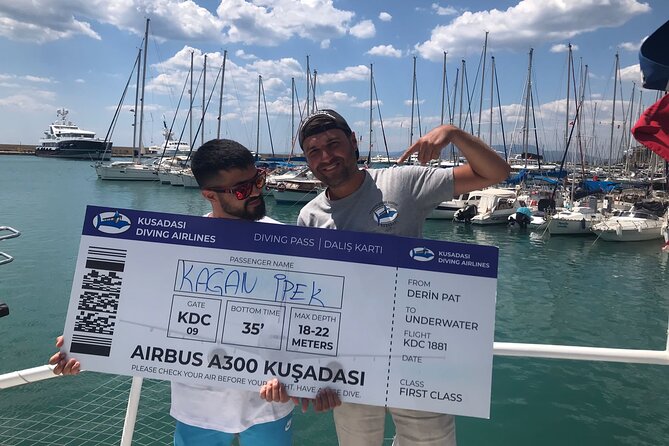 Explore World's Largest Plane Wreck by Scuba Diving in Kusadasi - A crew that watches the details