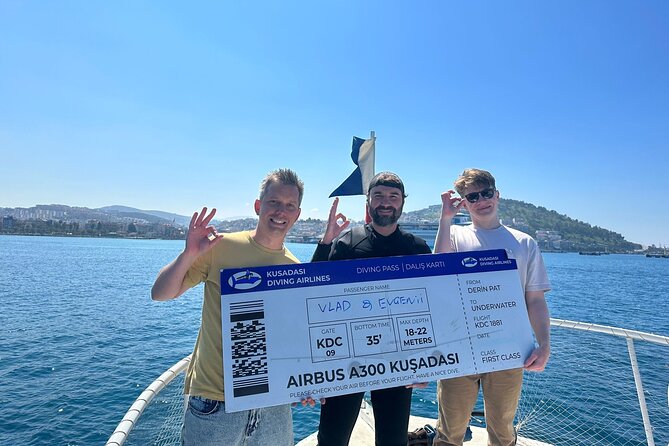 Explore World's Largest Plane Wreck by Scuba Diving in Kusadasi - What the boat day includes
