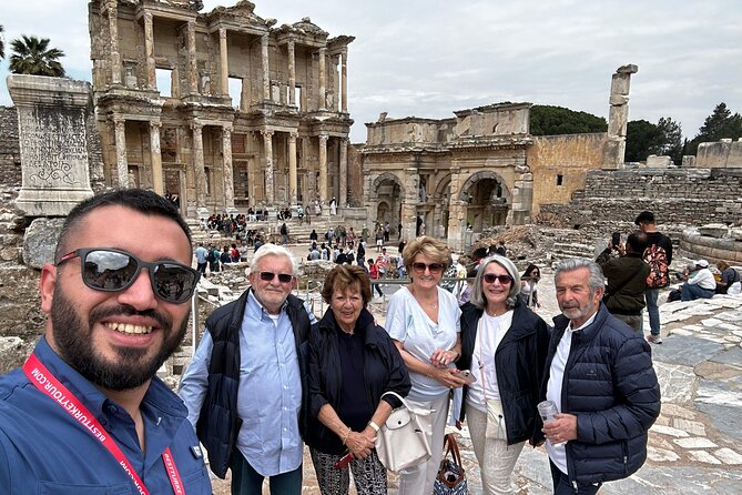 FOR CRUISERS: Ephesus Tour from Kusadasi Port /GUARANTEED ON-TIME RETURN TO BOAT - Walking into the Ancient City of Ephesus
