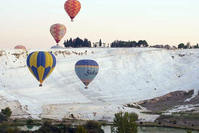 From Antalya Pamukkale Hot Air Balloon Flight with Lunch - The real highlight is sunrise over Pamukkale