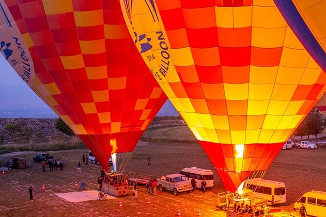 From Antalya Pamukkale Hot Air Balloon Flight with Lunch - A very long day from Antalya