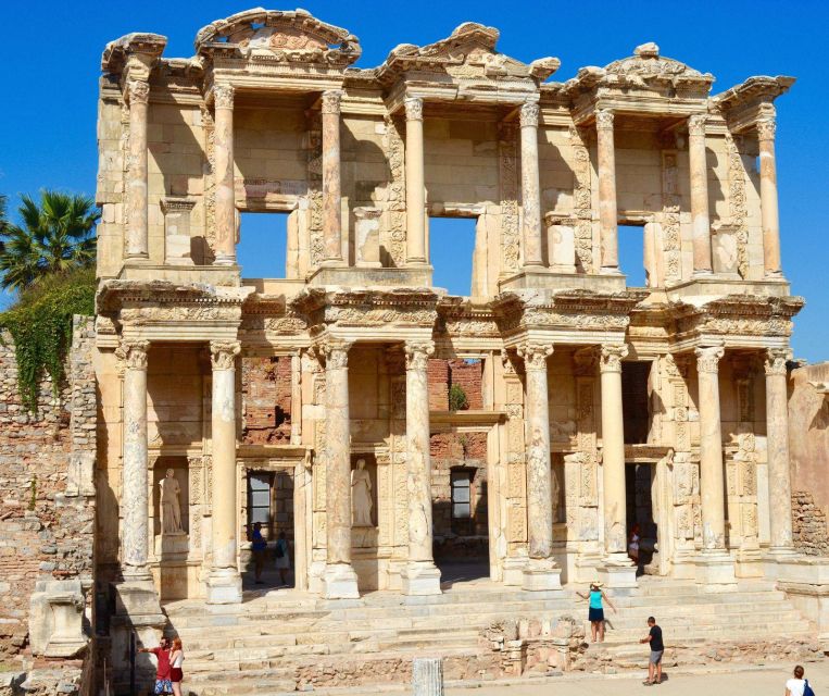 From Istanbul: 2-Day Ephesus, Pamukkale, & Hierapolis Tour - Walking the white terraces at Pamukkale