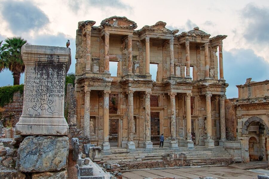 From Izmir, Kusadasi, & Selcuk: Day Trip to Explore Ephesus - Hercules Gate and the approach down Marble Street