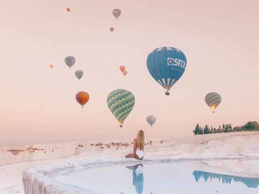From Kusadası: Pamukkale Day Trip w/Balloon Flight & Lunch - Weather, safety, and the early start