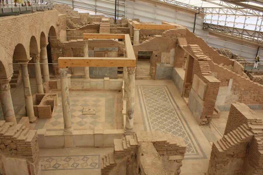 From Kusadasi Port: Best of Ephesus Tour (Skip-the-line) - Walking through Ephesus from the upper gate