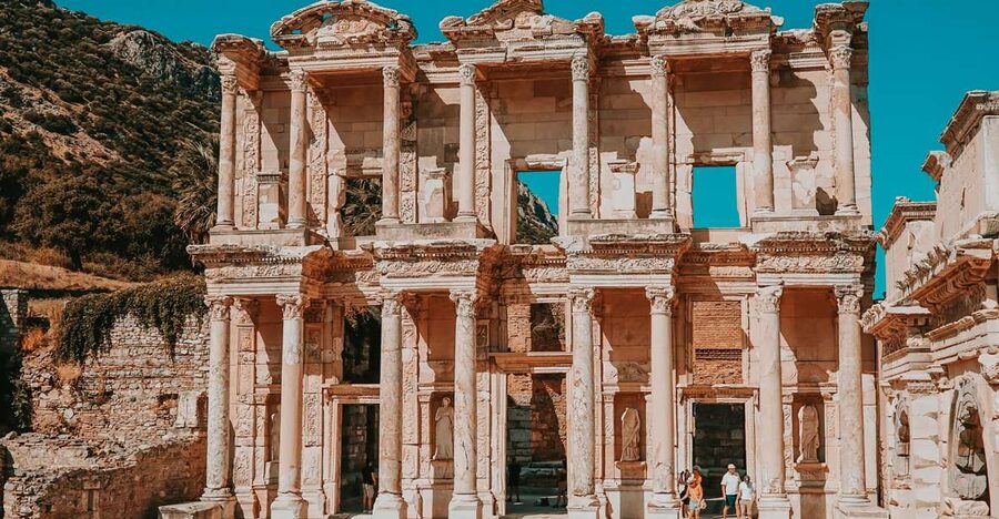 From Kusadasi Port: Ephesus Tour with Skip-the-Line Entry - Entering Ephesus from the upper gate