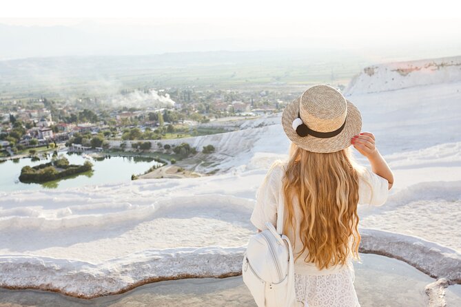 Full Day Pamukkale Guided Tour From Kusadasi With Thermal Pools - The white terraces are the main event