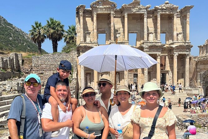 Guided Ephesus Small Group Tour - Entering Ephesus through the Celsus Library and Great Theatre