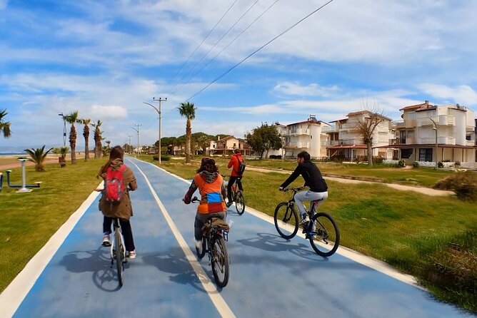 Half-Day Guided Bike Tour in Kusadasi. - Following the coastal path to Sevgi Beach