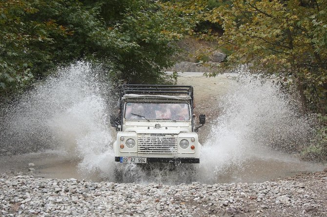 Jeep Safari Tour from Kuşadası Port & Hotels with Lunch - Diamond Beach and the Aegean swim