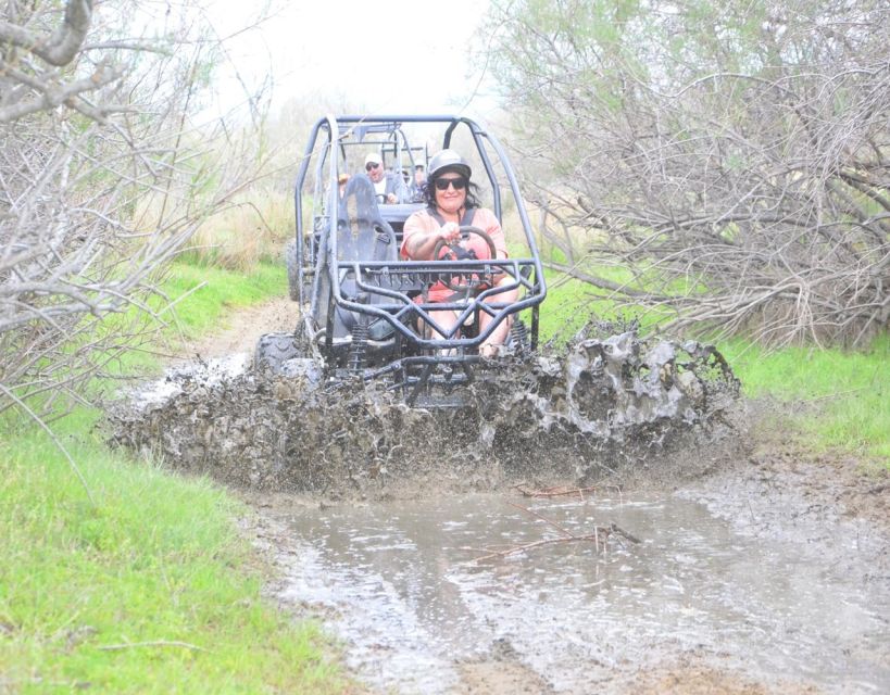 Kusadasi: Buggy Safari Experience with Hotel Pickup - Dust, rocks, water, and mud on the trail