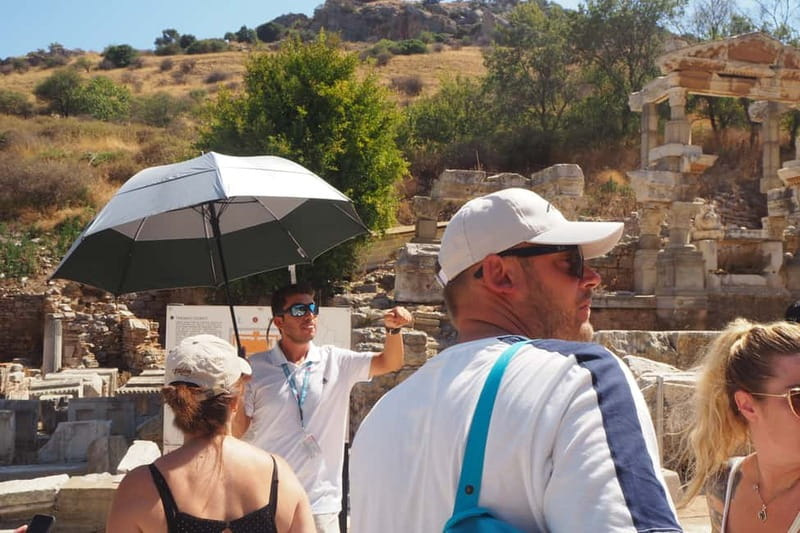 Kusadasi: Ephesus & Temple of Artemis Tour with Entry Ticket - The Great Theatre and the voice of St. Paul