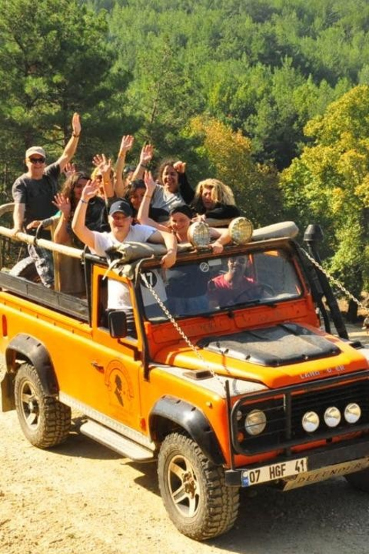 Kusadasi : Jeep Safari Tour - The final swim at Long Beach