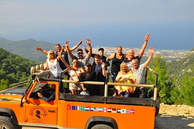 Kusadasi Jeep Safari Tour With Zeus Cave and Water Fights - Water fights, dust, and the rough-road fun