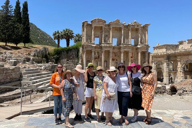 Kusadasi Port Private Ephesus & Virgin Mary Tour with Lunch - Walking through Ephesus from the upper gate