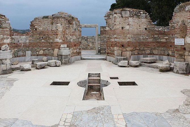 Kusadasi Shore Excursion: Private Tour to Ephesus including Basilica of St John and Temple of Artemis - St John’s Basilica and the view toward Artemis