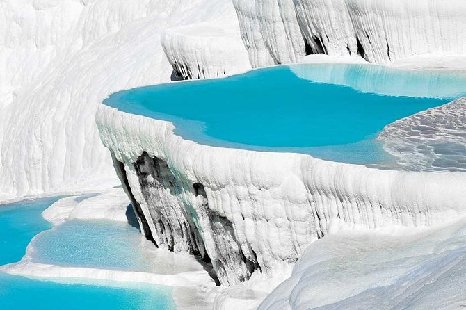 Pamukkale and Hierapolis Full-day Guided Tour from Kusadasi - First look at Pamukkale’s white terraces
