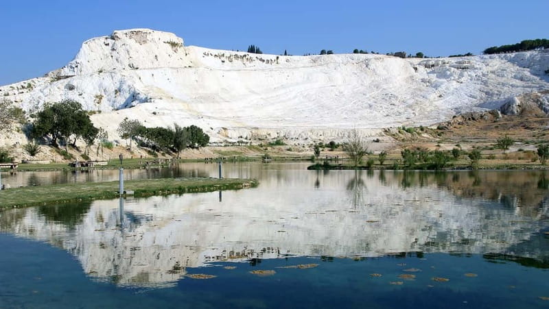 Pamukkale and Hierapolis: Full-Day Private or Group Tour - Swimming at the Antique Pool