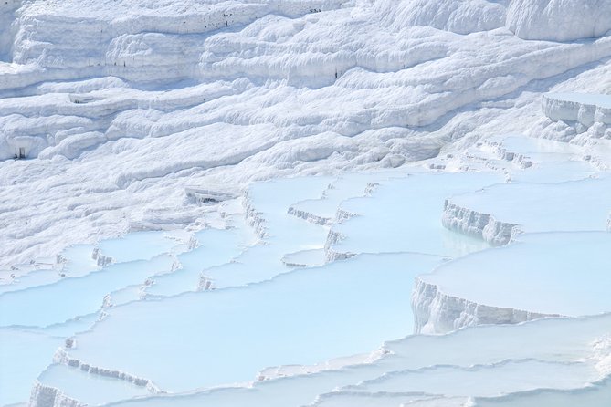 Pamukkale Day Tour from Selcuk - Walking onto the white travertines