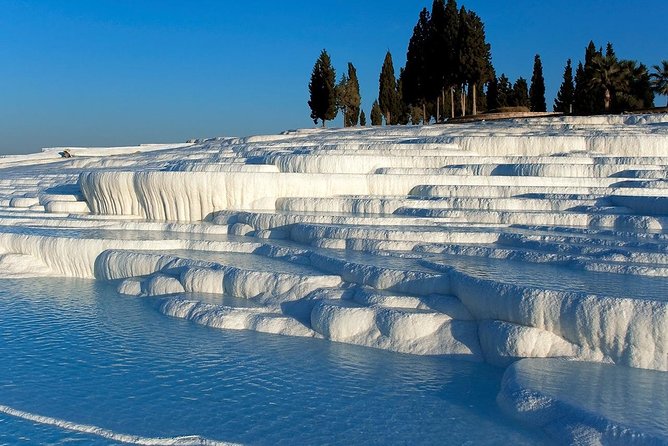 Pamukkale Private Shore Excursion From Kusadasi Port - Walking barefoot across Pamukkale’s white terraces