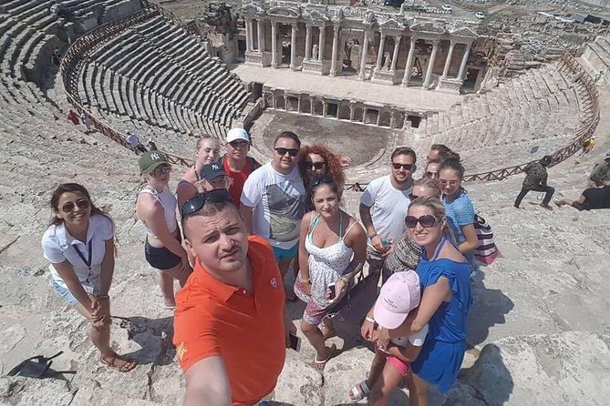 Pamukkale Small Group Tour with Lunch from Kusadasi - Seeing the Pamukkale Theater with a guide