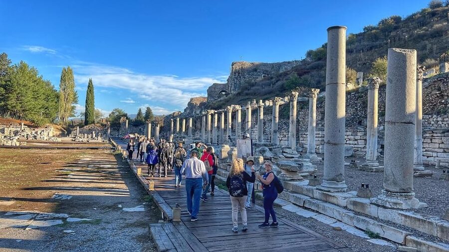 Private Ephesus Tour for Cruise Guests - Leaving Kusadasi port with a private driver