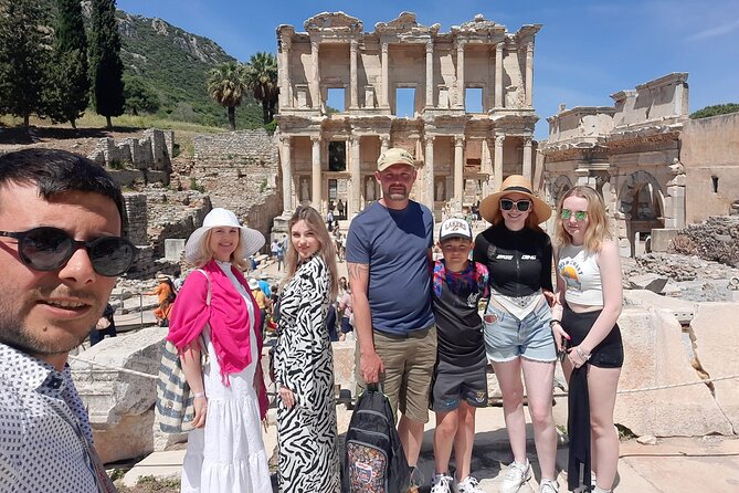 PRIVATE or SHARED: Ephesus & Mary's House Tour ENTRY FEES & LUNCH - Walking the Celsus Library and Great Theater