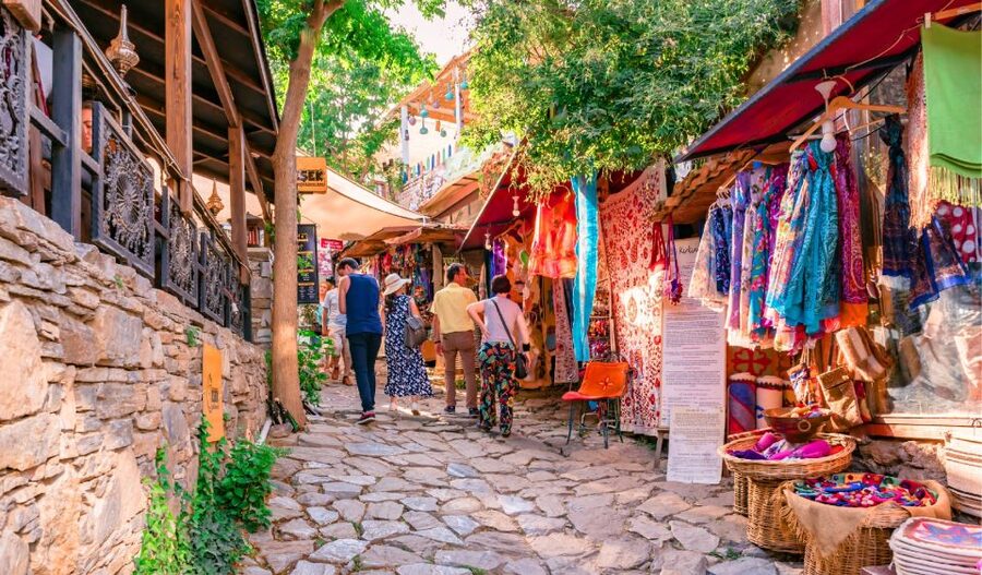 Private Sirince Village Tour From Kusadasi Port Cruiser Only - Walking through Şirince’s whitewashed lanes