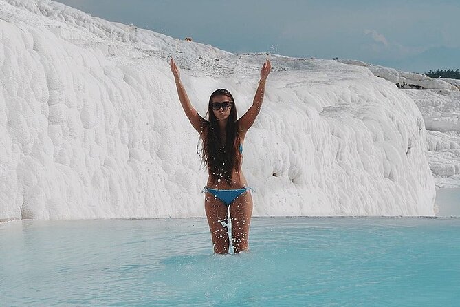 Small Group Pamukkale Day Tour from Selcuk or Kusadası - Cleopatra Pool and the optional $20 swim