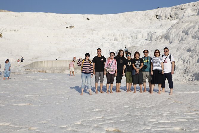 Small Group Pamukkale Tour From Kusadasi or Selcuk Hotels - Hierapolis, from Domitian Gate to the Roman baths